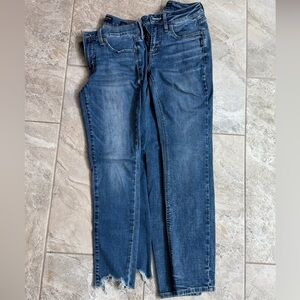 Lucky Brand and Silver Skinny Jeans